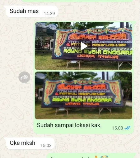 Pengiriman Papan Bunga Procot Slawi