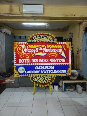 Papan Bunga di Procot Slawi
